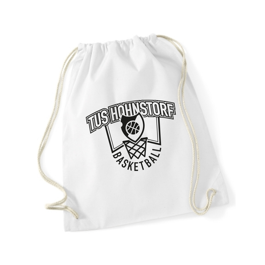Turnbeutel mit mit gedrucktem Logo