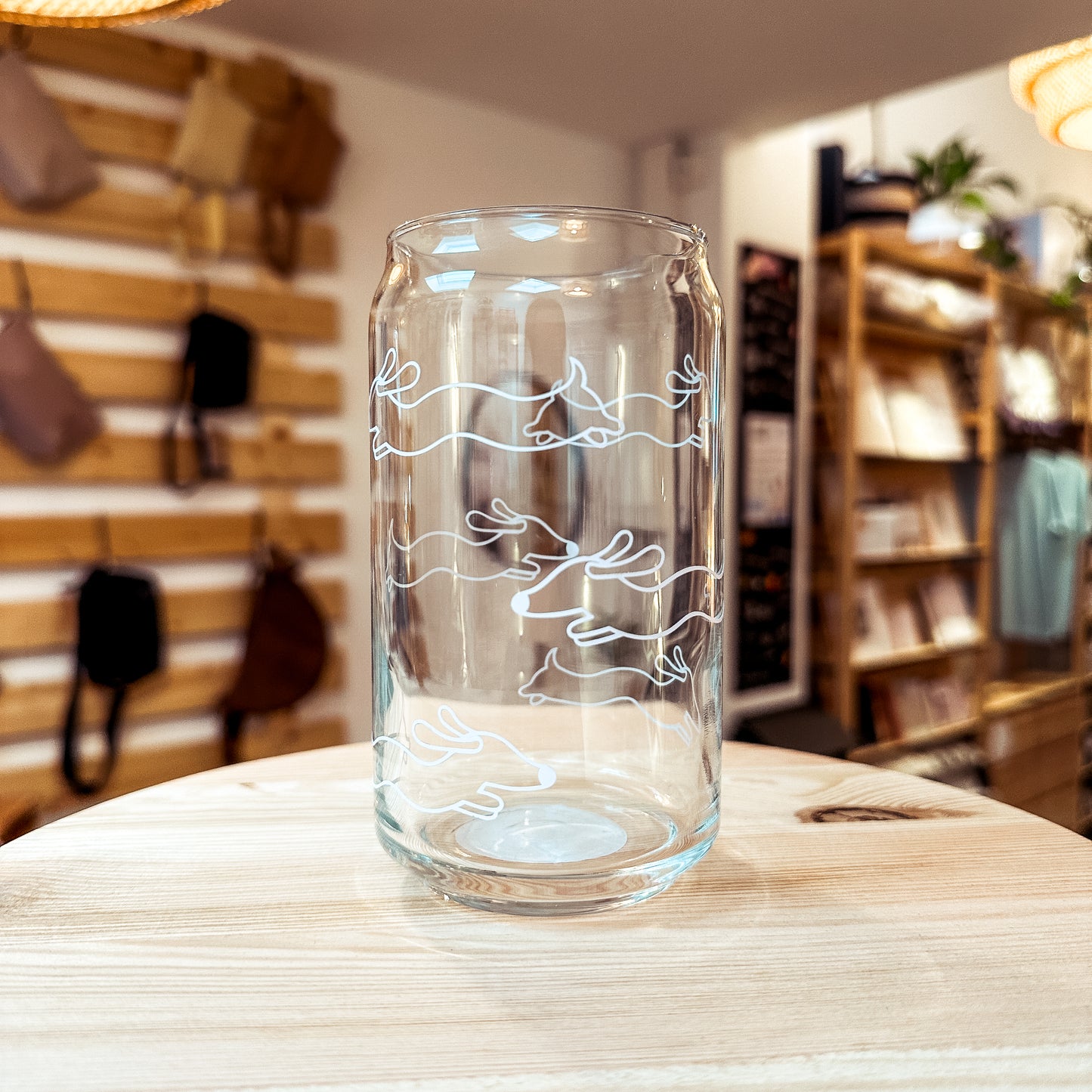 MINI DACKEL Can Glas