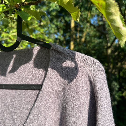 Strickweste "Mia" Braun | Einheitsgröße 36-42 | Baby Alpaka Mix