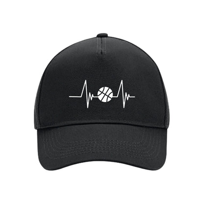 Unisex Cap mit gedruckter Herzfrequenz