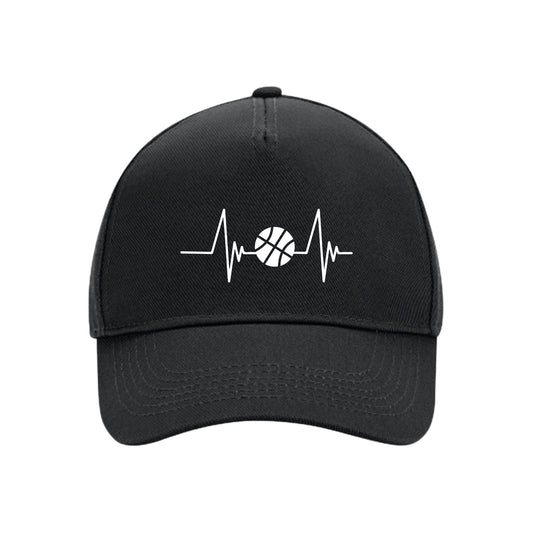 Unisex Cap mit gedruckter Herzfrequenz