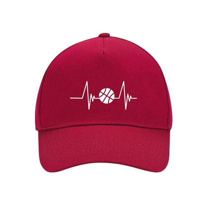 Unisex Cap mit gedruckter Herzfrequenz