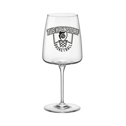 Weinglas mit gedrucktem Logo