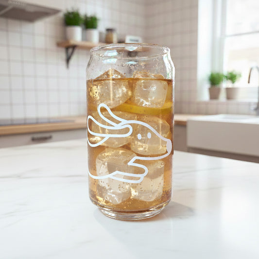 Can Glas mit Druck „Dackel“